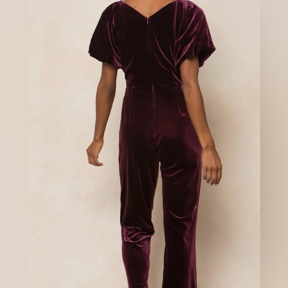 Ivy City Co Pants - Ivy City Co Velvet Jumpsuit